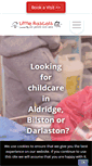 Mobile Screenshot of littlerascalschildcare.co.uk